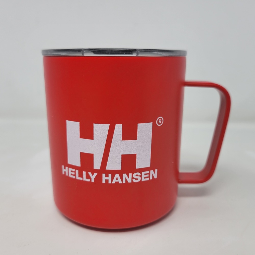 Helly Hansen x‎ MiiR Red 12oz Insulated Camp Cup Mug Burlington Mountain Logo